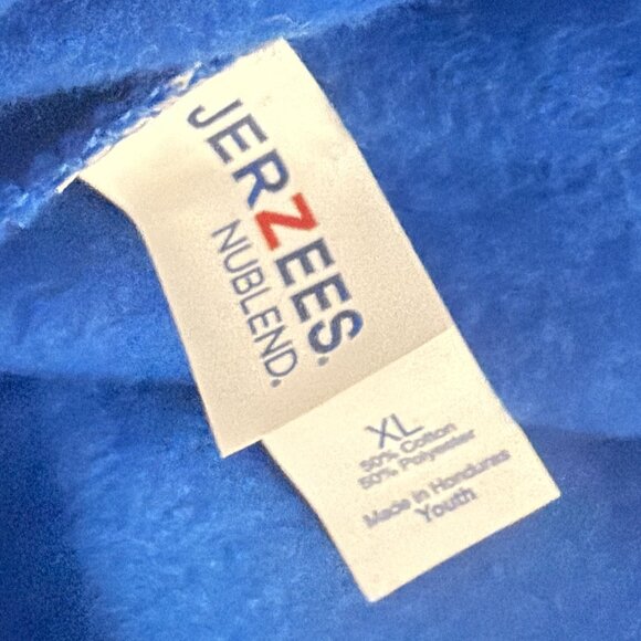 Jerzees 973 - Unisex NuBlend Fleece Sweatpants - Royal Blue color XL - Picture 5 of 6